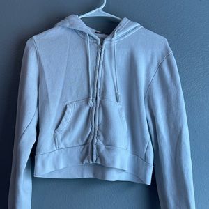 Wyatt brandy Melville cropped zip up jacket